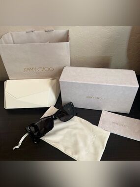 Jimmy Choo Black polarized JC5002BU sunglasses